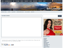 Tablet Screenshot of ben-lomond.co.uk